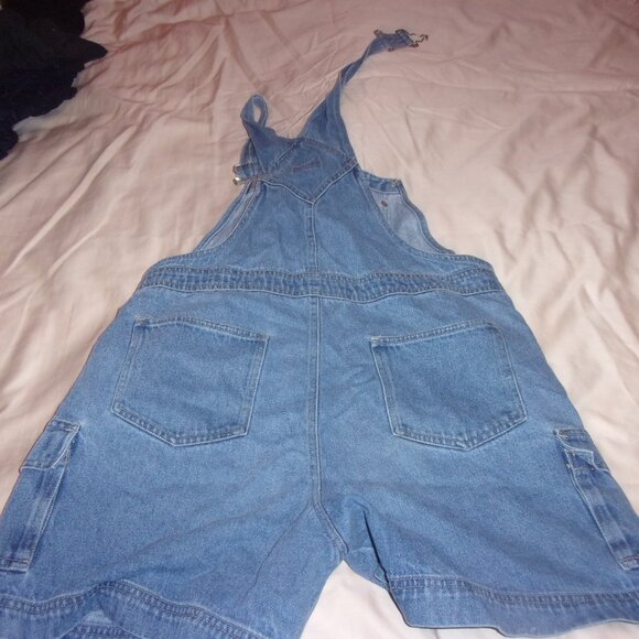 Bibbed overall Shorts - Picture 3 of 3